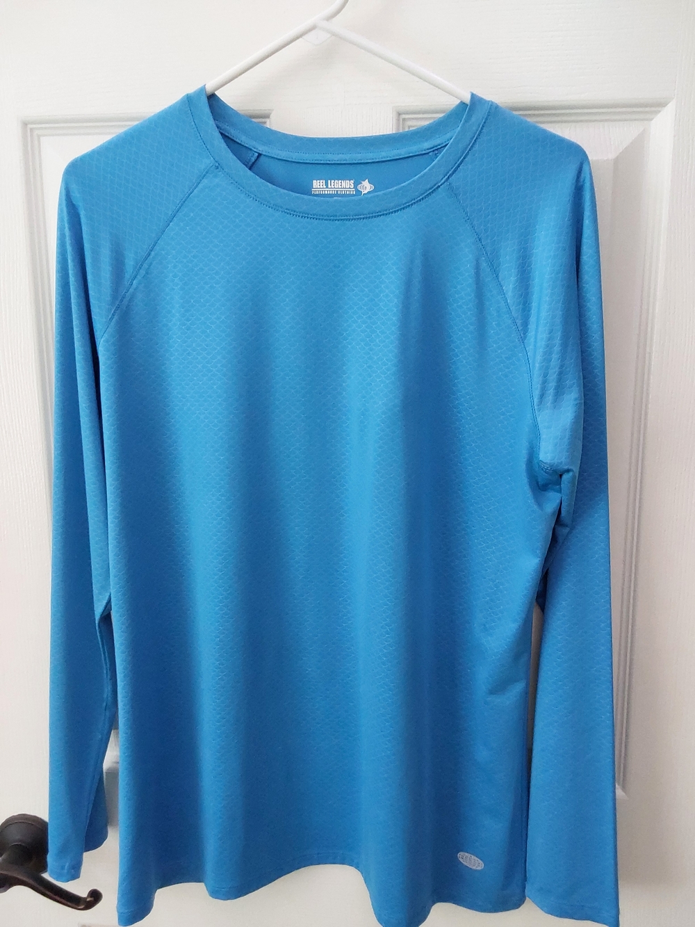 Reel Legends Long Sleeve Performance Shirt - Sky Blue